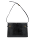 Medium Manhattan, £850, Handbags, Black, Mock Croc, Back view